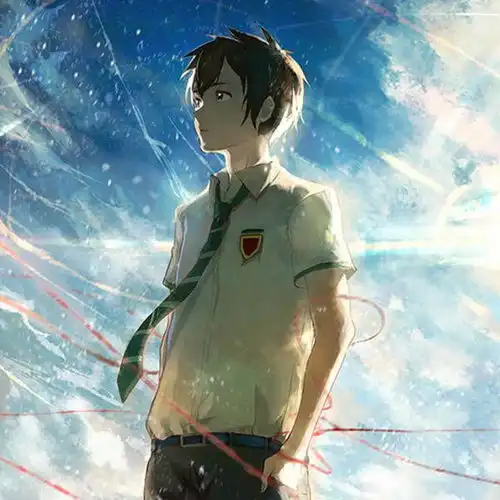  求你的名字动漫高清图,最好可以做头像