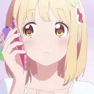  沫兮可爱二次元精致一对两张卡哇伊情侣头像