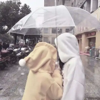  女生闺蜜头像真人两张霸气新款闺蜜二人头像