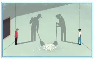  超现实的人性内涵图图一言行不一,最后一张成为很多情侣不得不分手的原因