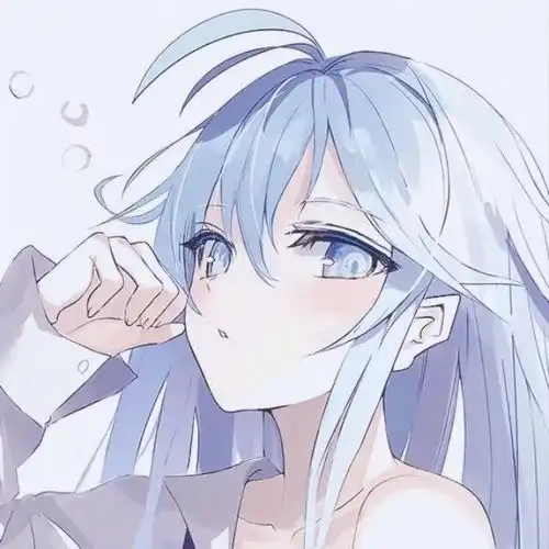  动漫头像傲娇女生头像