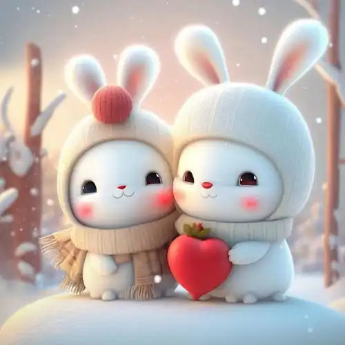  萌萌的情侣版十二生肖宝贝