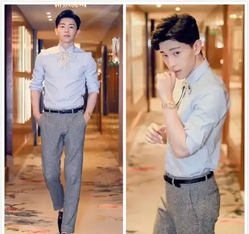  高级情侣装怎么穿看邓伦和杨紫就知道了,连领结都是cp感