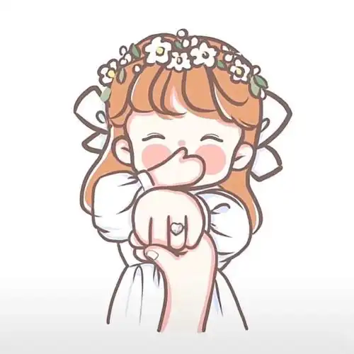  20组小情侣手绘头像,超美