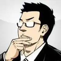  眼镜大叔卡通头像图片微信头像图片大全