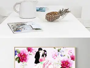  手绘花卉男女情侣浪漫情人钻石画挂画装饰画图片下载其他大全其他装饰画编号16767715