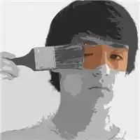  谁有黑白男生的伤感头像