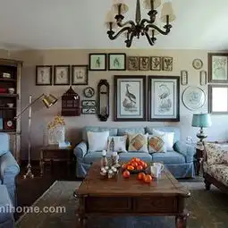  欧式风格公寓经济型沙发效果图