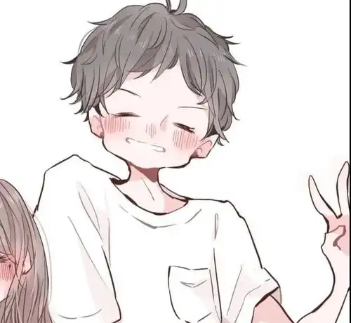  情侣头像见一面吧在秋天在国庆在浪漫的十月