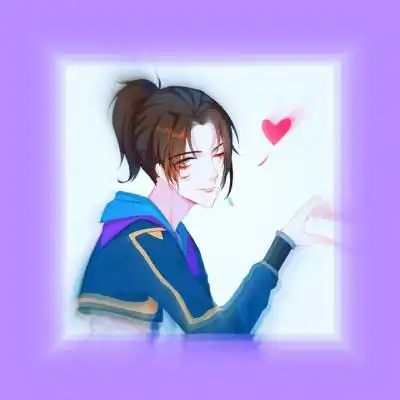  梦幻情侣头像一左一右,怦然心动的感觉