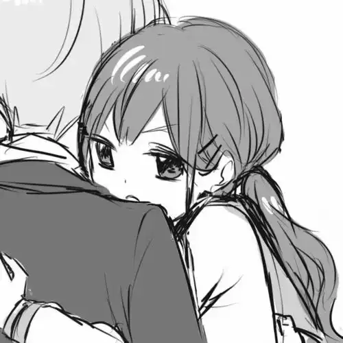  黑白情侣动漫头像