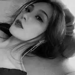  女头像霸气高冷黑白单纯的小成熟