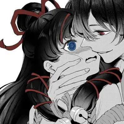  古风情侣头像听闻爱情十有九悲始于心动终于心痛