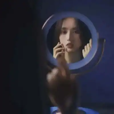  蓝色超仙女生头像,仙气蓝色系女生头像