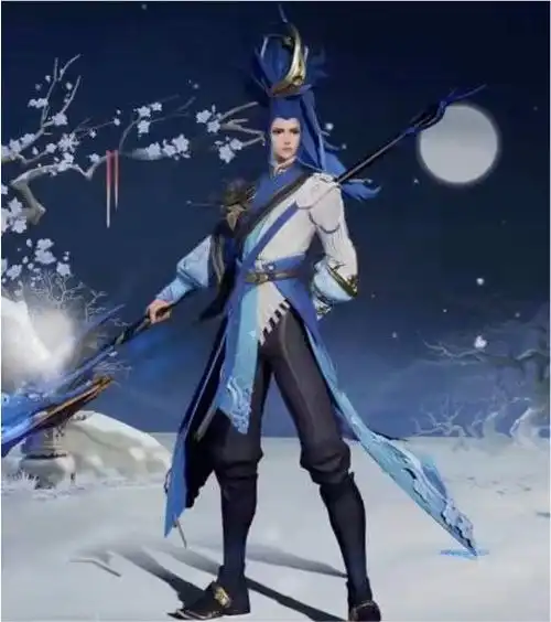  韩信新皮肤像盗版唐三水墨古风变现代风,王者荣耀建模师又背锅