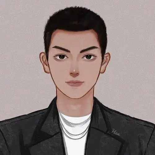  手绘情侣头像,这就是爱情的感觉啊