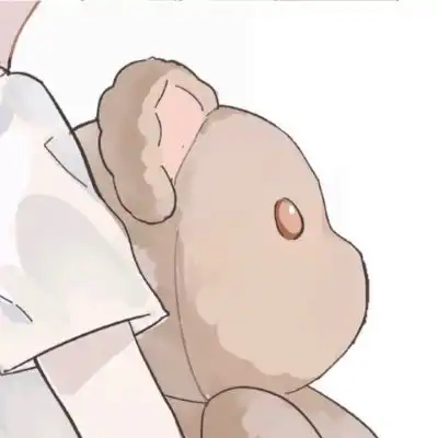  可爱简约呆萌的卡通情侣头像一对,萌化你的爱情