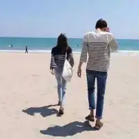  欧美夜店情侣头像深情留不住却偏偏套路得人心.小清新微信情侣头像