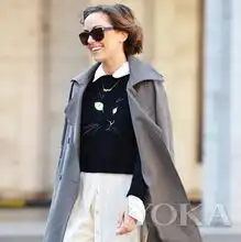  女星齐卖萌猫咪印花扮嫩无下限