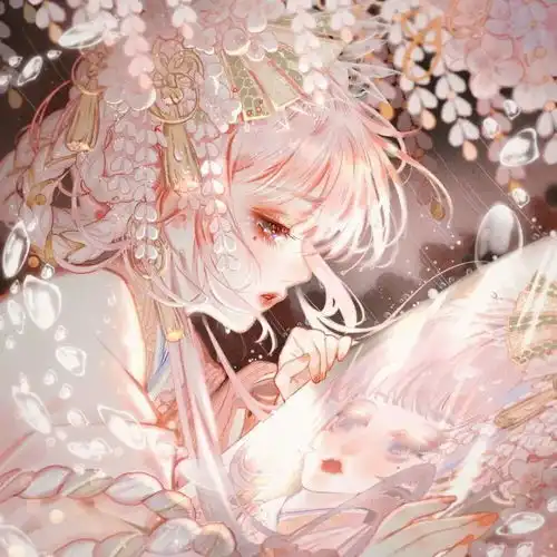  何来人间一惊鸿只是世间一俗人仙气古风女生头像