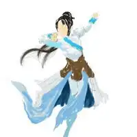  古风女侠执剑霸气头像