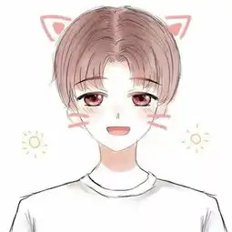  天生一对情侣卡通通漫画头像