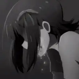  酷酷的动漫女生头像黑暗系动漫头像