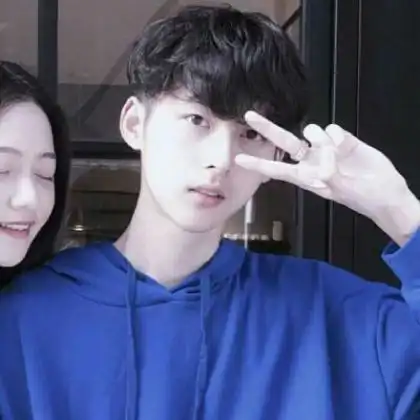  好看情侣头像真人,闭眼就睡睁眼有你