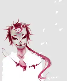  跪求一些好看的带狐面或面具的qq头像