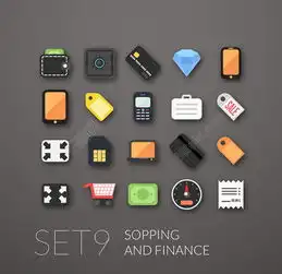  创意金融购物图标图片模板免费下载eps格式1024像素编号17712999千图网