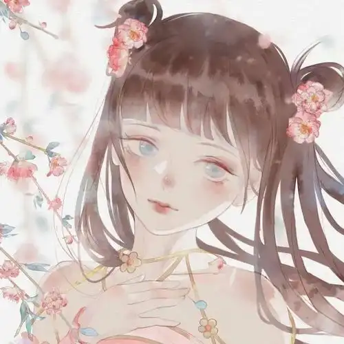  神仙古风动漫头像风把云吹散了,光才能洒下来