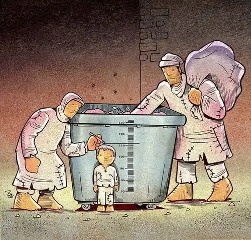  一组漫画讽刺现实社会,一笔一划都是细节,谁又能解读出来