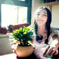  单纯的校园美女头像