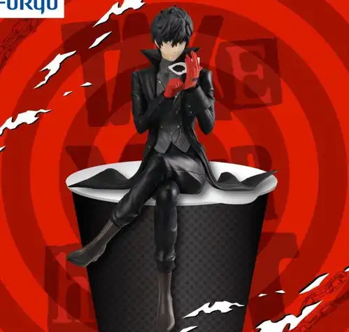  压泡面手办女神异闻录5皇家版主人公雨宫莲