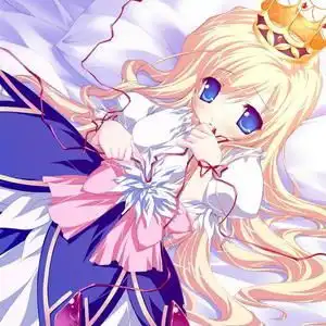  请问有没有戴皇冠的动漫女生图片,最好是卷发的,谢谢