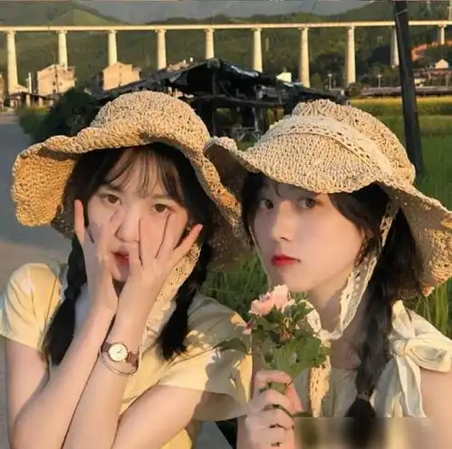 真人闺蜜头像你是我捧在心尖上的宝贝,你值得一切美好
