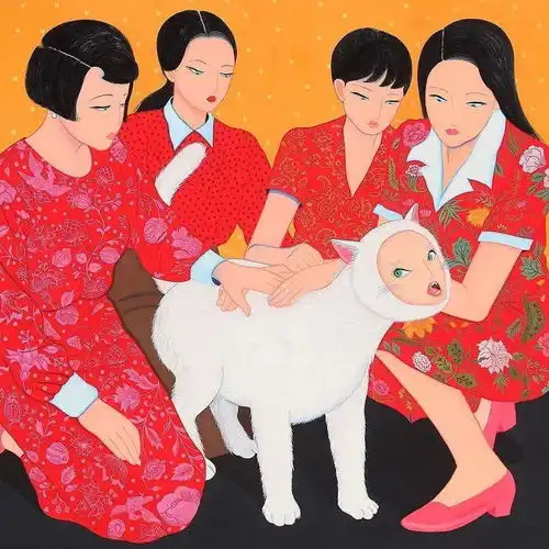  美女插画师笔下的香艳鬼魅,每一个细节如梦如幻令人浮想联翩