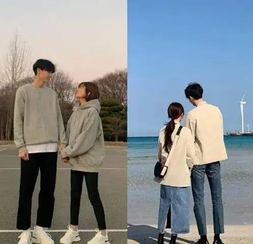  搭配参考ins时尚博主穿搭情侣穿搭