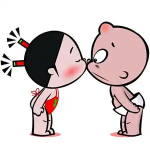  求小破孩和小丫这张图片