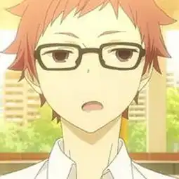  帅气的动漫男生戴眼镜微信头像10