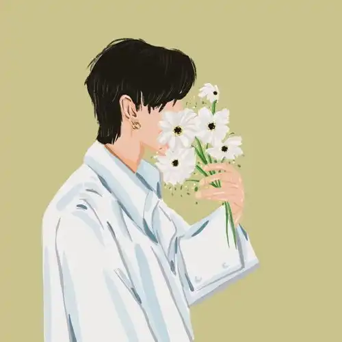  情侣头像我也想过做温柔的人