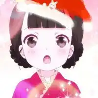  戴圣诞帽的动漫头像女生微信头像图片大全