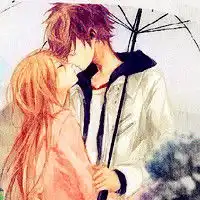  唯美动漫情侣头像一对,幸福浪漫的小情侣们,单纯的爱情