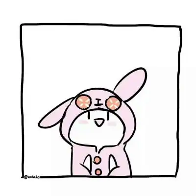  简笔画可爱情侣头像