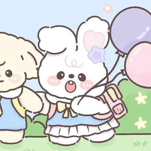  2023最新萌萌哒小清新卡通动漫情情侣头像我要个性网