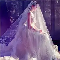  新娘头像唯美最好看的梦幻婚纱照图片唯美图片