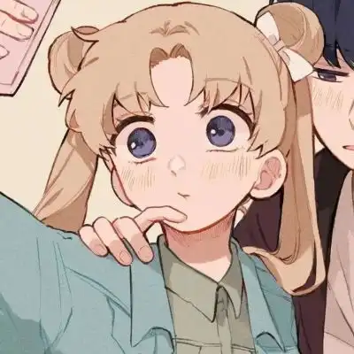  守月仙手绘情头浪漫一身很情侣头像我要个性网