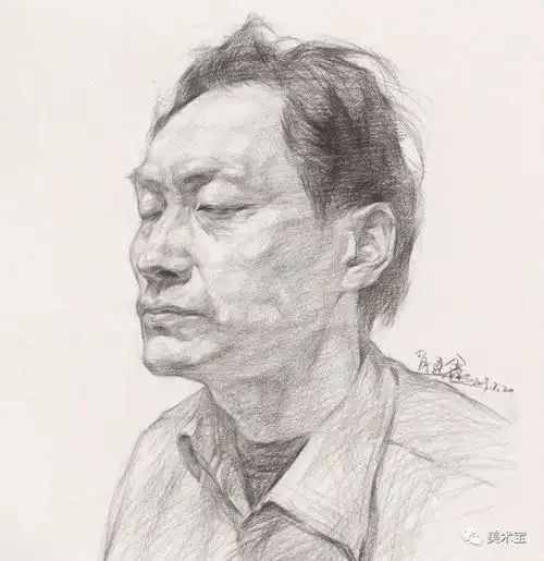  考试时间那么短,素描头像该怎么快速构图与找形