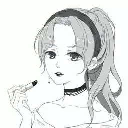  二次元系列情侣头像,你是我的怦然心动