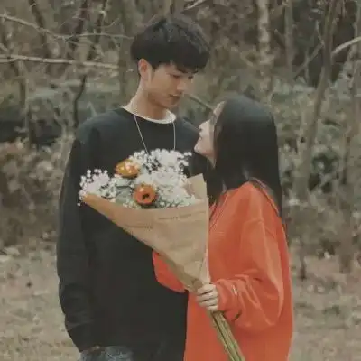  文艺情侣头像一对2020情侣头像真人唯美